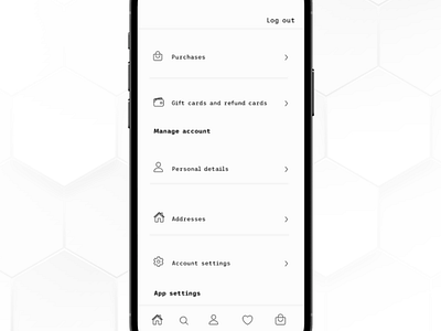 Daily UI - 007. Settings