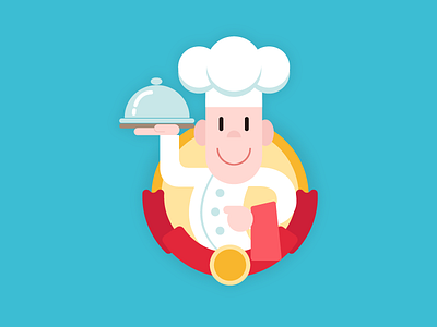Icon - Chef Button by TFGUY on Dribbble