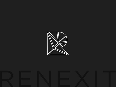 "RenexIT" letters "R" logo branding graphic design lineartlogo logo logodesign logos minimalist logo