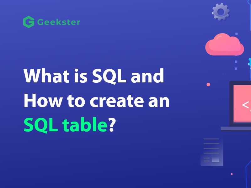 What is SQL and How to create an SQL table by Kunal Gupta on Dribbble