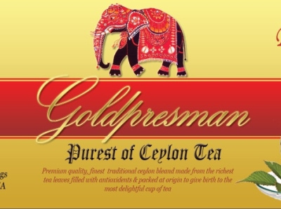 Goldpresman Tea Box branding design graphic design illustration logo