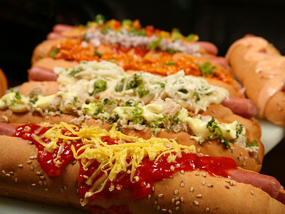 Food Photography - Hot Dogs