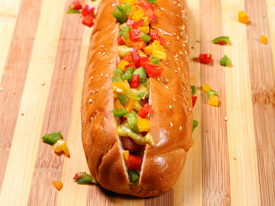 Hot Dog Food Photoshoot