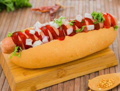 Hot Dog Food Photoshoot branding design food graphic design illustration logo photography shoot