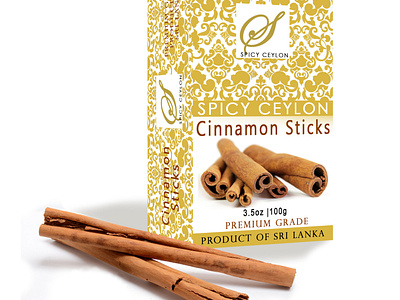 Cinnamon Box Design and Edit for Spicy Ceyon