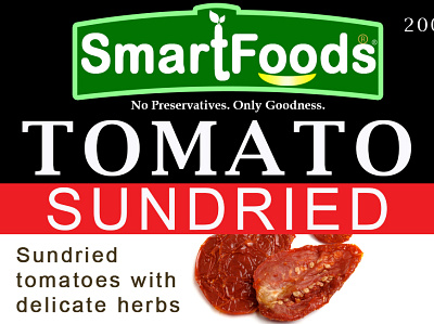 Sundried Tomato Label branding design food graphic design illustration logo shoot
