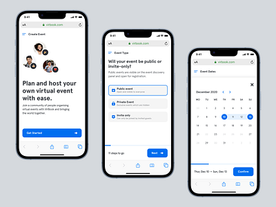 Event builder - I android figma ios mobile ux web