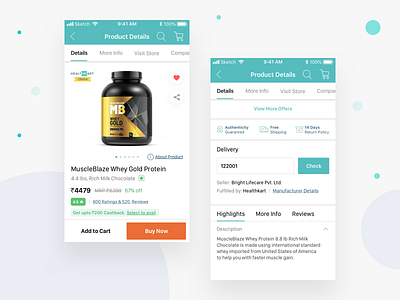 HealthKart Product Detail Page