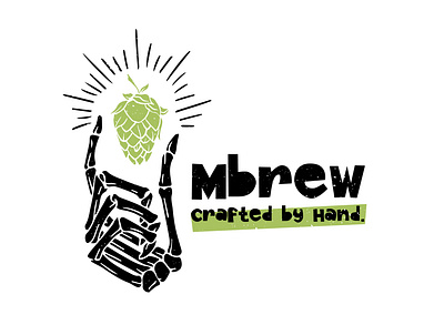 Mbrew branding craftbeer design illustrator logo typography ui ux vector web