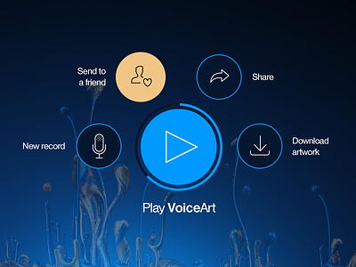 VoiceArt user interface