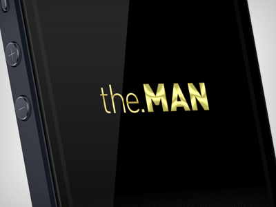 the.MAN concept app app ios iphone5 the.man