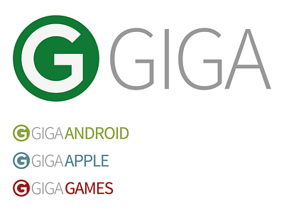 Giga android apple games giga logo magazine news