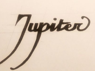 Jupiter handlettering handletters jupiter micron