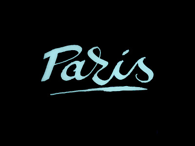 Paris handlettering handletters paris