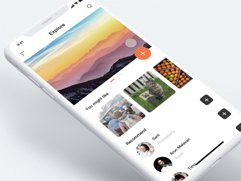 IPhone X picture interface interaction app camera design find interaction interface iphonex mobile personal picture ui uiapp