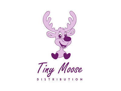 Tiny Moose Logo design logo