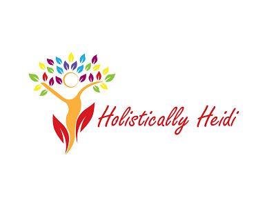 Holistically Heidi Logo brand identity logo design