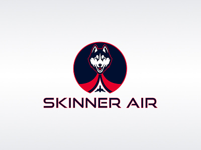 Skinner Air Logo Design brand identity logo design