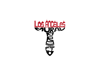 Losangeles Mural Project Logo Design brand identity logo design