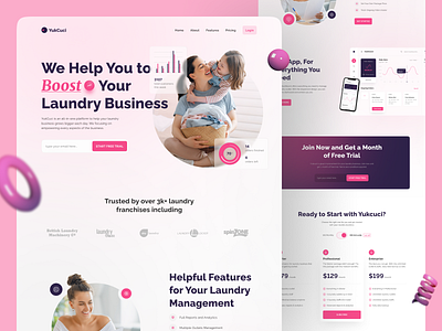 YukCuci Landing Page