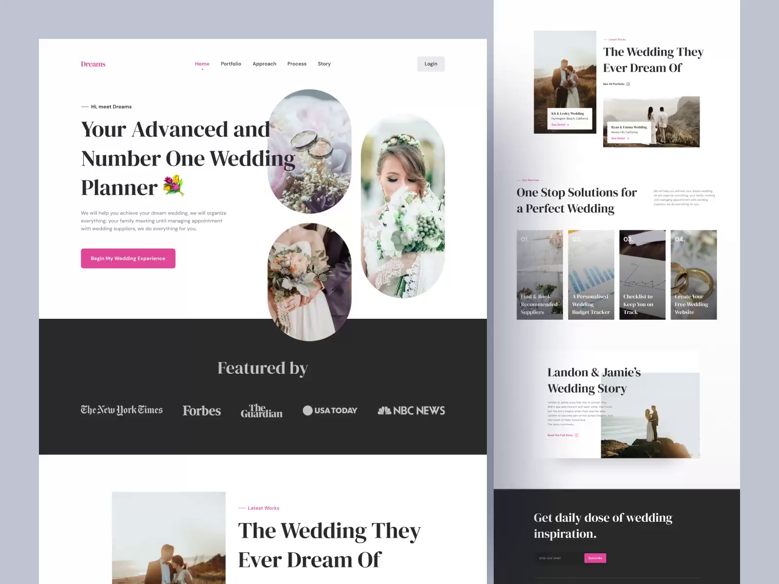 the wedding planner website