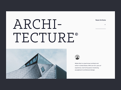 Layout Playground 003 architect architecture article composition concept layout news practice ui user interface