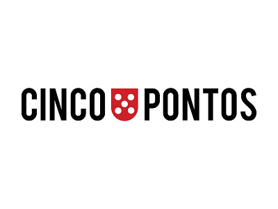 Cinco Pontos Alt Logo apparel design brand design branding design graphic design logo