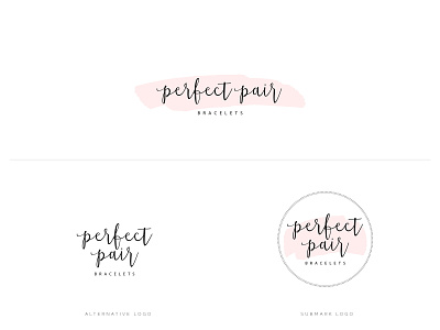 Perfect Pair Bracelets Logo Suite