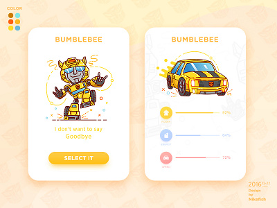 Bumblebee man；car