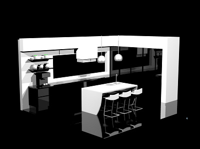3D Kitchen 3d