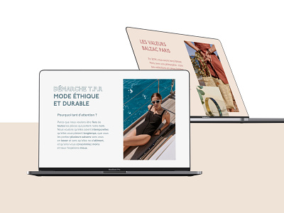 Balzac Paris Website agency balzac clothes colors design fashion inspiration pastel colors ui ux web design