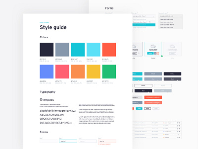 DEEP Style Guide brand design button checkbox colors design error forms guide inspiration lists styleguide styles typography ui web design