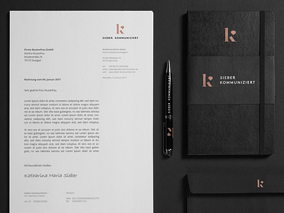 sieber kommuniziert // pr company corporate identity