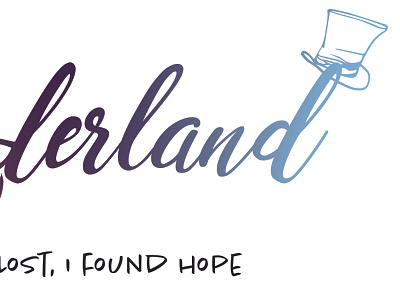 Wonderland branding design graphic design logo vector