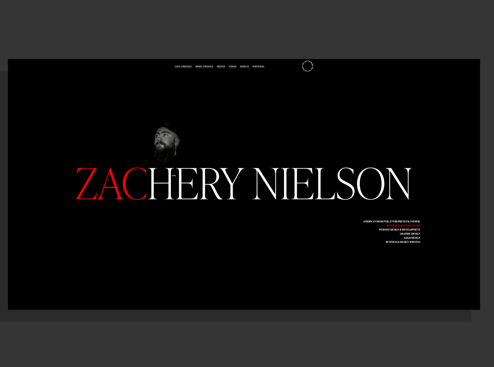 ZacNielson.com | Designer Portfolio & Personal Website