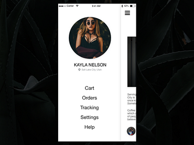 Fashion App Navigation adobe xd bright clean fashion ios minimal mobile navigation software ui ux