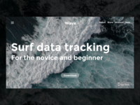 Wave Surf Landing Page