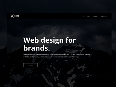 Shelby Company Homepage Refresh colors creative iphone macbook mobile typography ui ux web web design website