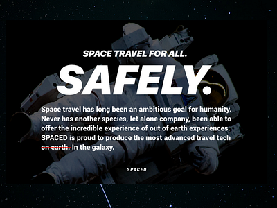 SPACED Challenge Snippet cosmos interface nasa space spaced spaced challenge ui ux web design