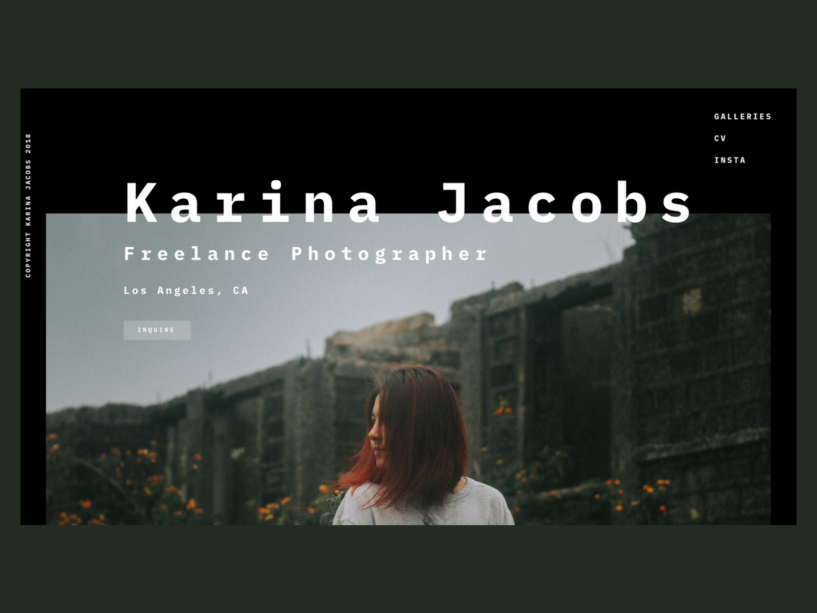 Karina Jacobs Photography Website