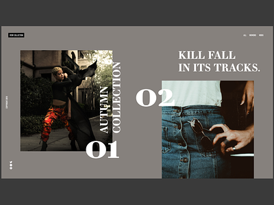 Kill Fall Fashion Line Website