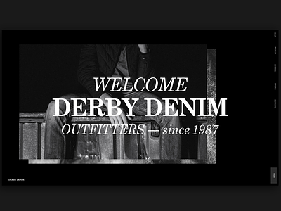 Derby Denim Website
