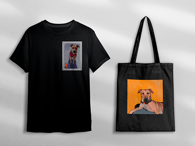 Khaleesi T-Shirt and Bag bag illustration tshirt