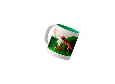 Khaleesi Mug illustration mug