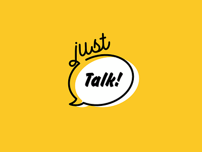 justTalk Logo affinitydesigner branding design logo