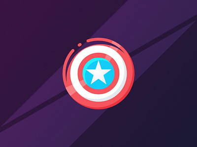 Captain America affinitydesigner avengers captainamerica illustration marvel vector