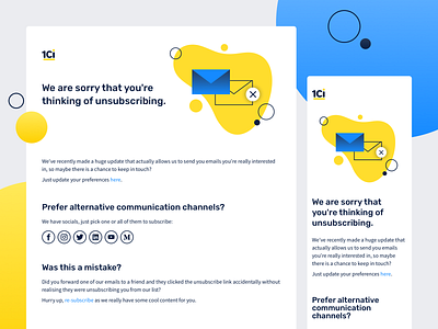 Unsubscribe page illustration subscribe unsubscribe unsubscribe page vector web design website