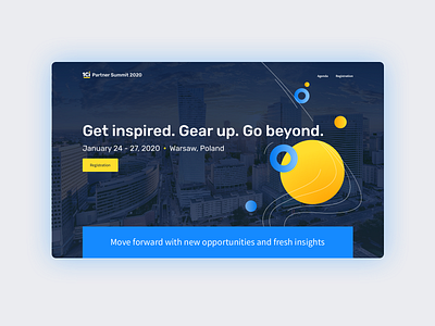Landing Page for 1Ci Partner Summit 2020