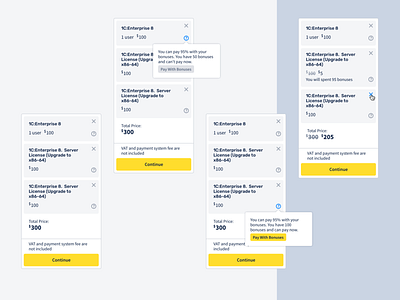 Cart | UI Kit my.1Ci.com b2b cart design design system interface minimalism ui ui design ui kit user interface ux ux design