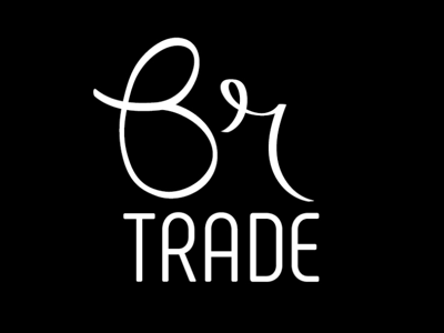 Br trade brand design brand design hand drawn typography